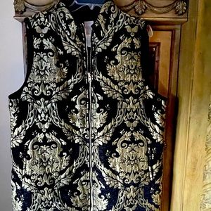 Holiday Velvet Reversible Vest